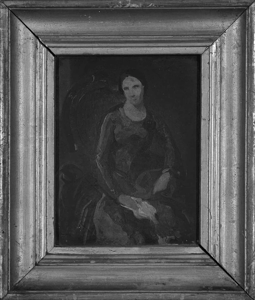 Ritratto di donna - Pinacoteca Civica, Gipsoteca Uno Gera, Ripatransone, Ascoli Piceno